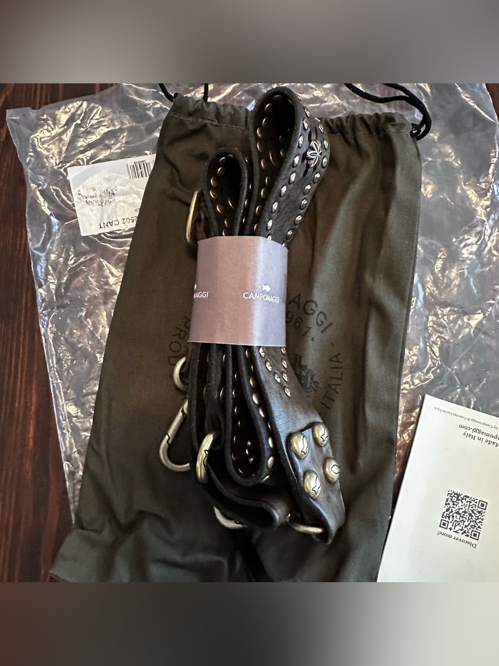 Campomaggi Leather Bag Strap - Picture 6 of 9